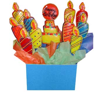 Birthday Cookie Basket