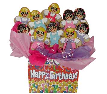 Birthday Cookie Basket