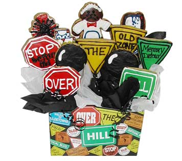 Birthday Cookie Basket