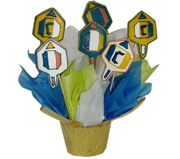 Hanukkah Cookie Basket