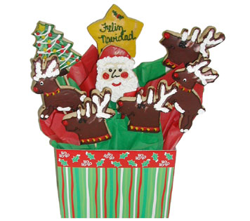 Christmas Cookie Basket