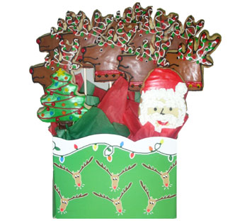 Christmas Cookie Basket