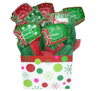 Christmas Cookie Basket