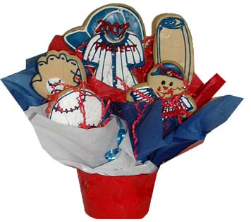 Sports Cookie Basket