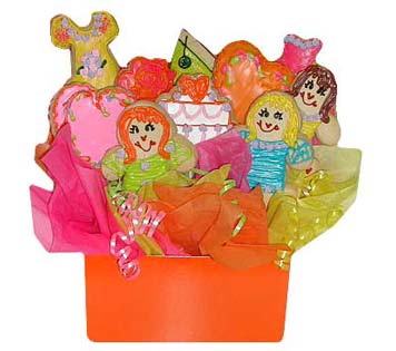 Wedding Cookie Basket